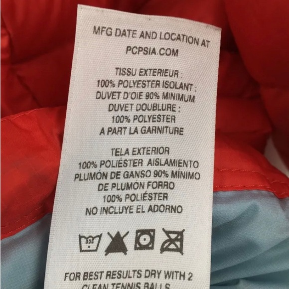 Patagonia Goose Down Orange Jacket - Picture 4 of 5